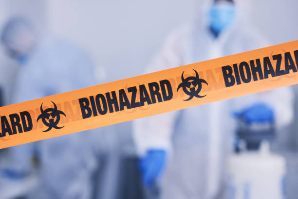 Professional Biohazard technician working in Andover, NJ